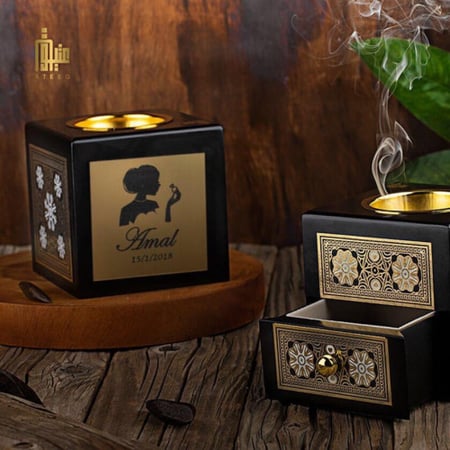 المبخرة الكلاسكية (أسود)