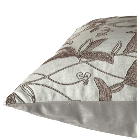 غطاء وسادة ساندرين تطريز حرير