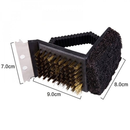 فرشاة يد 3 في 1 لتنظيف الشوايات