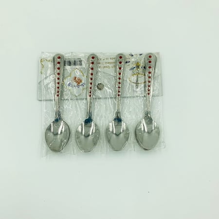 ملاعق شاي  نقطة احمر