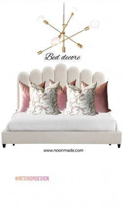 غطاء وسادة مطرزة