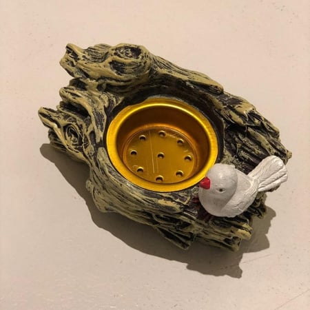 مبخرة سيراميك على شكل عصفور