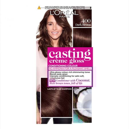 صبغة كاستينج كريم جلوس لوريـال باريس خالية من الأمونيا - 400 بني