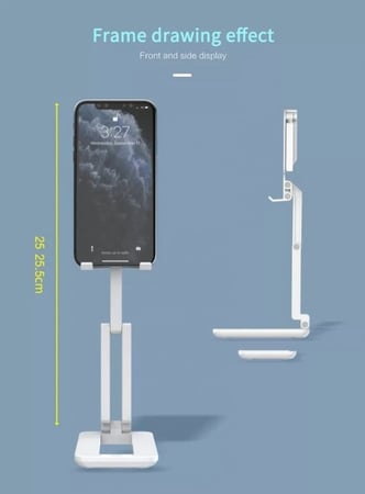 ستاند جوال مزود باضاءة ليد ومروحة للتبريد