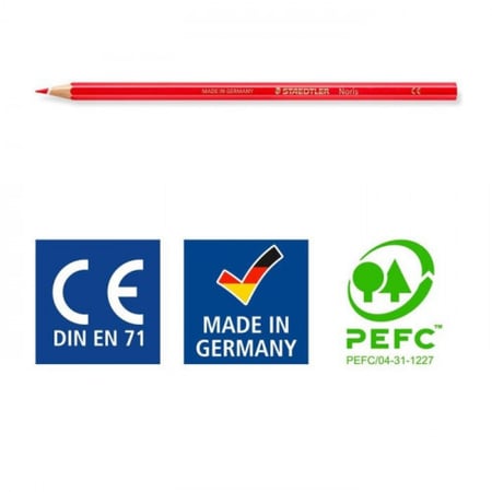 ستدلر ألوان خشبية 12 لون