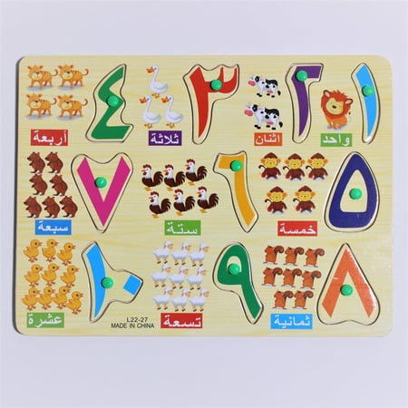 وسيلة تعليمية | تركيبة الأرقام العربية