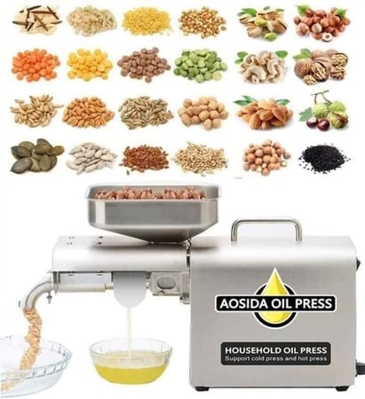 جهاز عصر البذور - ماكينة العصر