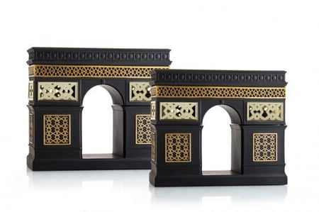 مبخرة قوس النصر (أسود)