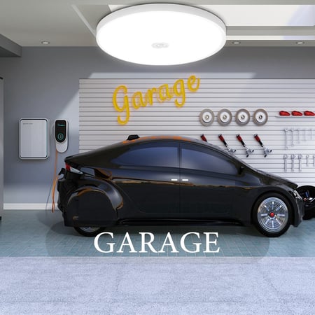 إضاءة ليد 12W موفرة بمستشعر حركة PIR وضوء