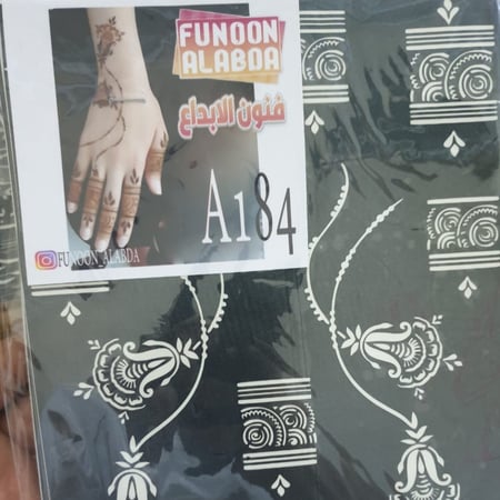 استيكر حناء لليدين موديلA184