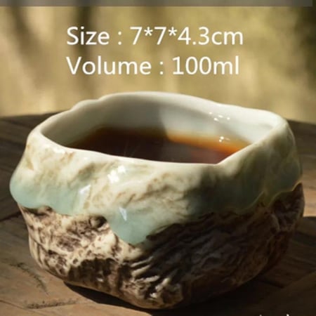 كوب سيراميك مصنوع يدوياً 100مل