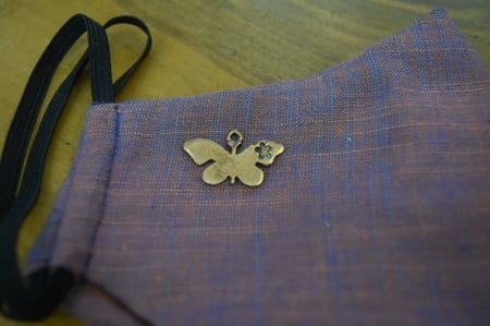 اضافة اكسسوار معدني للكمامة