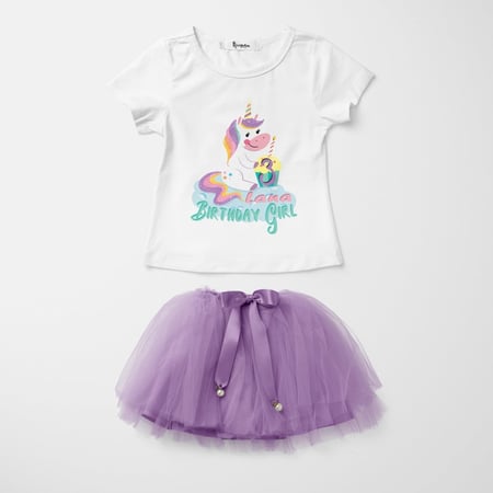 تيشيرت أطفال تصميم يونيكورن