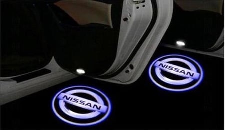 لمبة الأبواب مع شعار الشركة والأسم (لوقو)