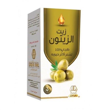 زيت الزيتون لشعر أكثر حيويه من وادي النحل - 125 مل