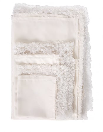 طقم مفارش طاولة Viola لون ذهبي