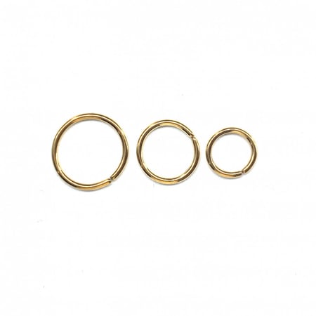 18g Gold Hoop (Bendable)