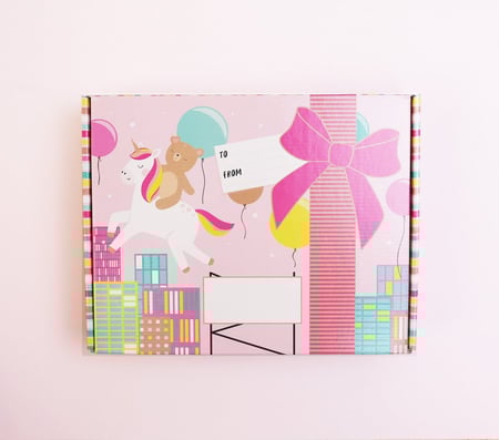 بوكس هدية يونيكورن فارغ