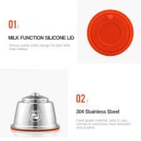 كبسولات دولتشي لرغوة الحليب