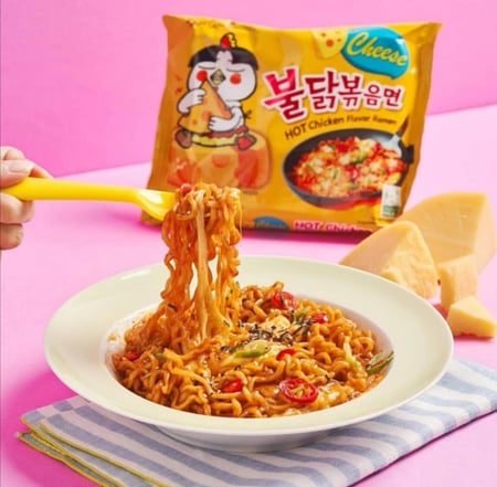 رامن نكهة الجبن - samyang- اختر العدد