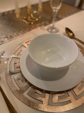 مفرش فرزاتشي  لون نحاسي