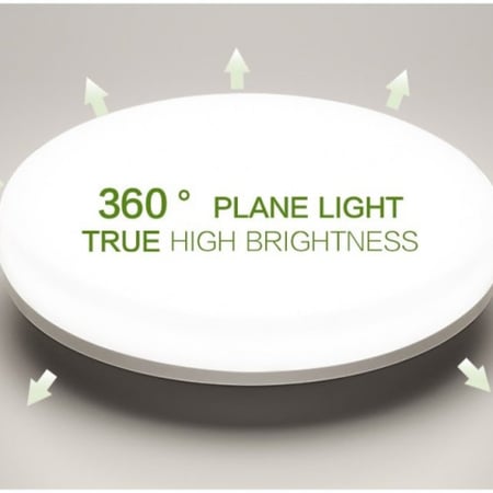 إضاءة سقف رفيع للغاية - جسم غامض لون إضاءة أبيض دافئ 18 وات Ultra-Thin-UFO - Warm White 18W