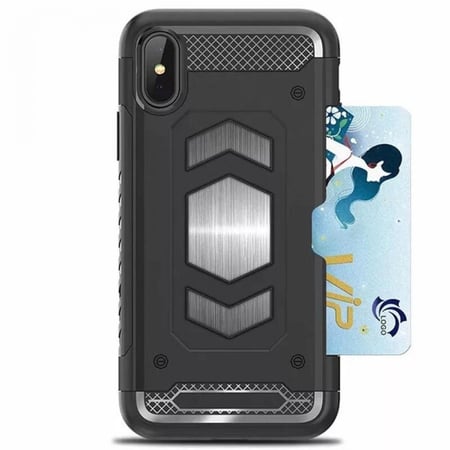 كفر ايفون 11 برو اسود +حماية شاشة