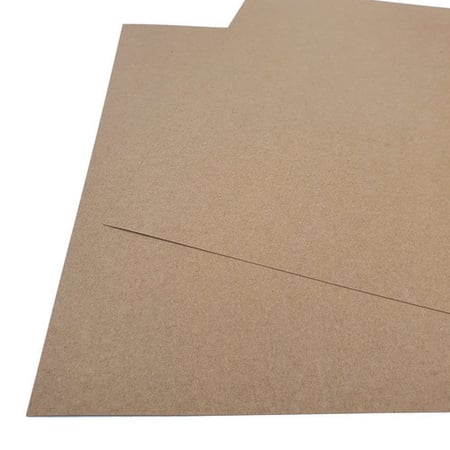 ورق كاردستوك كرافت بني 300 جم/م²، 12x12 انش، 10 ورقات من هاندرد