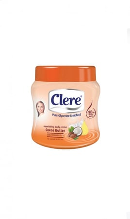 كريم كلير لترطيب الجسم بزبدة الكاكاو 500 مل