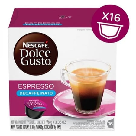 كبسولات اسبريسو ديكاف