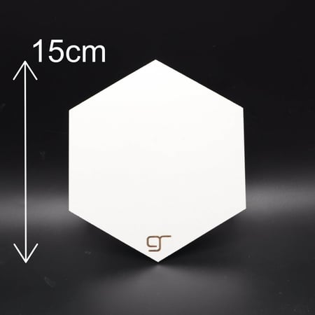 لوح خشب MDF شكل 5 مقاس 13*15 (1 حبة)