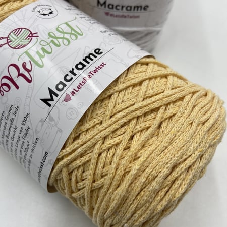 خيوط مكرمية Macrame yarn