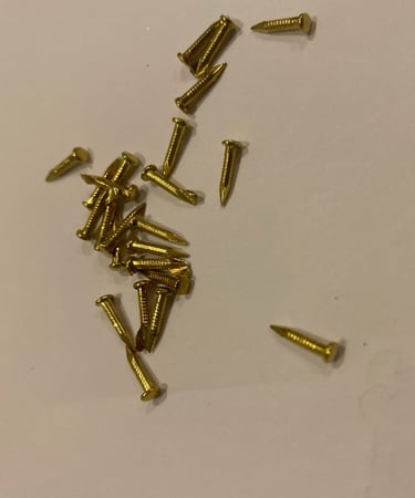 8 حبه مسامير جدا صغيره الاكسسورات