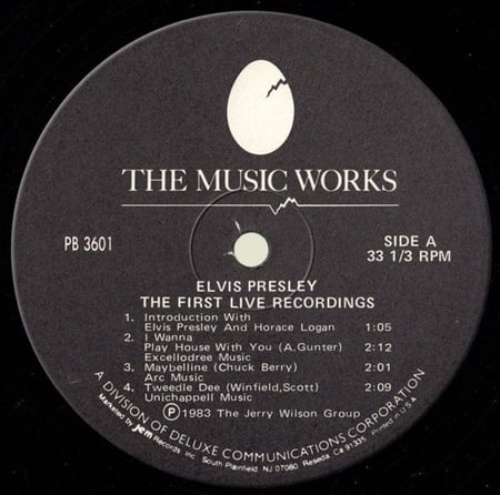 Elvis Presley - The First Live Recordings