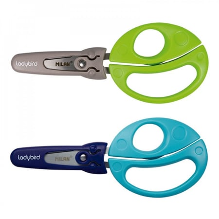 مقص  ورق أمن مع حماية للاطفال (حبة)