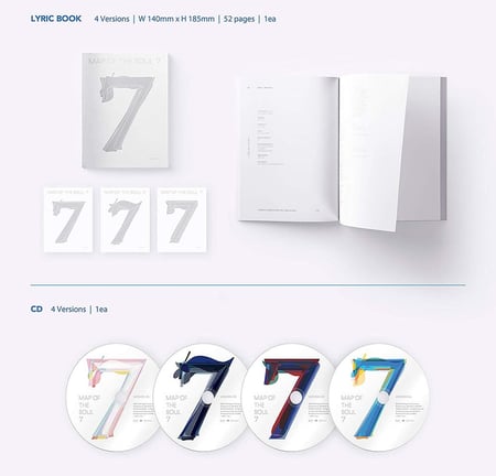 BTS Map Of The Soul:   7 seven   Album
