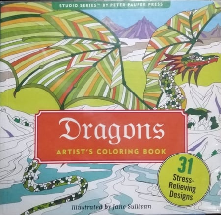 Dragans : ARTIST’S COLORING BOOK - تلوين للكبارر