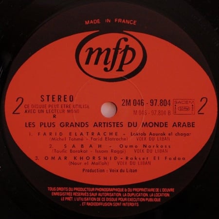 موسيقى أشهر مطربي الشرق