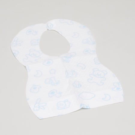 مريلة اكل استخدام مرة واحدة 10 قطع