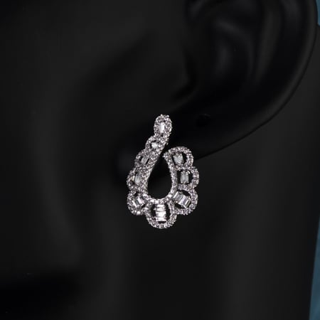 حلق زركون فخم