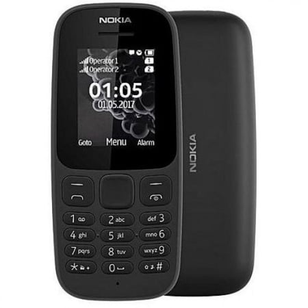 جوال ابو كشاف 105شريحتين  لون اسود