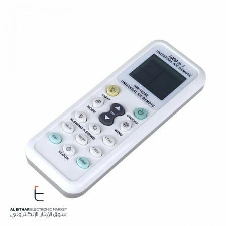 ريموت مكيف عالمي | قابل للبرمجة Universal Remote Control for A/C | Air Conditioner Huking | K-1028E