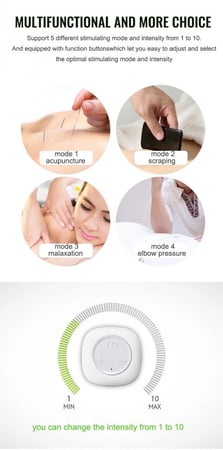 جهاز مساج النبضات الكهربائية المصغر