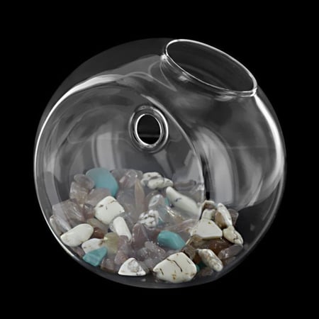 حوض اسماك الفايتر والنباتات معلق بحجم 15CM