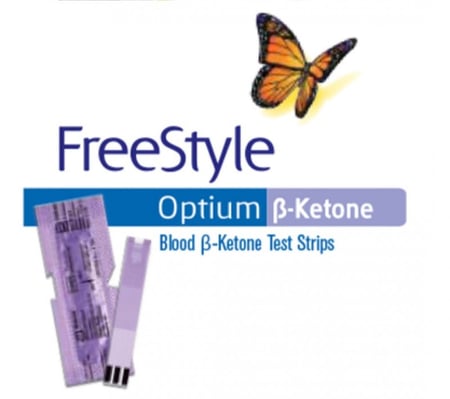 فريستايل شرائط إختبار كيتون الدم، 10 أشرطة.