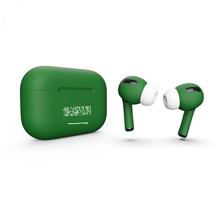 APPLE -  آبل ايربودز االجيل الثانى برو جديد - اخضر وطني مطفي