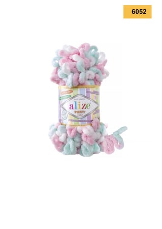 خيوط بوفي رقم اللون 6052