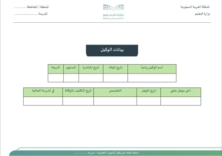 متابعة خطة عمل وكيل الشؤون التعليمية