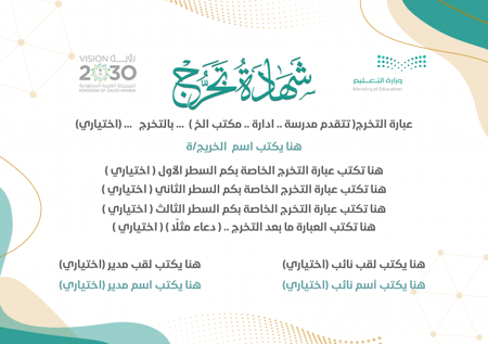 رابط شهادات تخرج ذكي