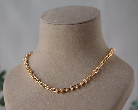 عقد جنزير ذهب عيار 21 فاخر